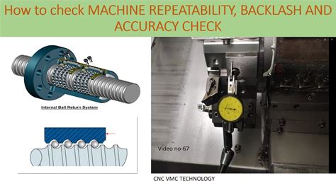 how to check backlash on cnc machine|vmc backlash test.